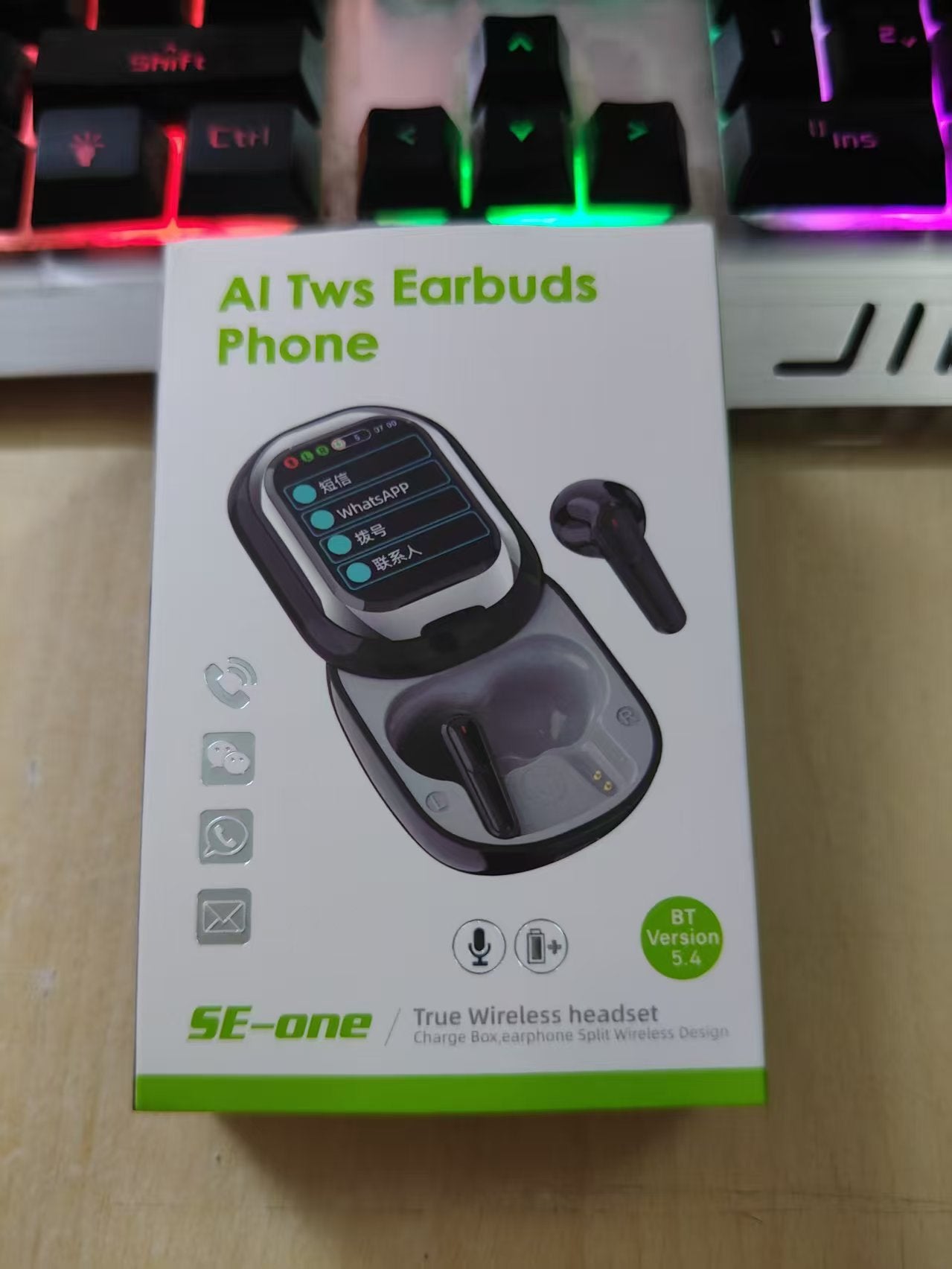 SE-ONE L’ECOUTEUR A ÉCRAN TACTILE